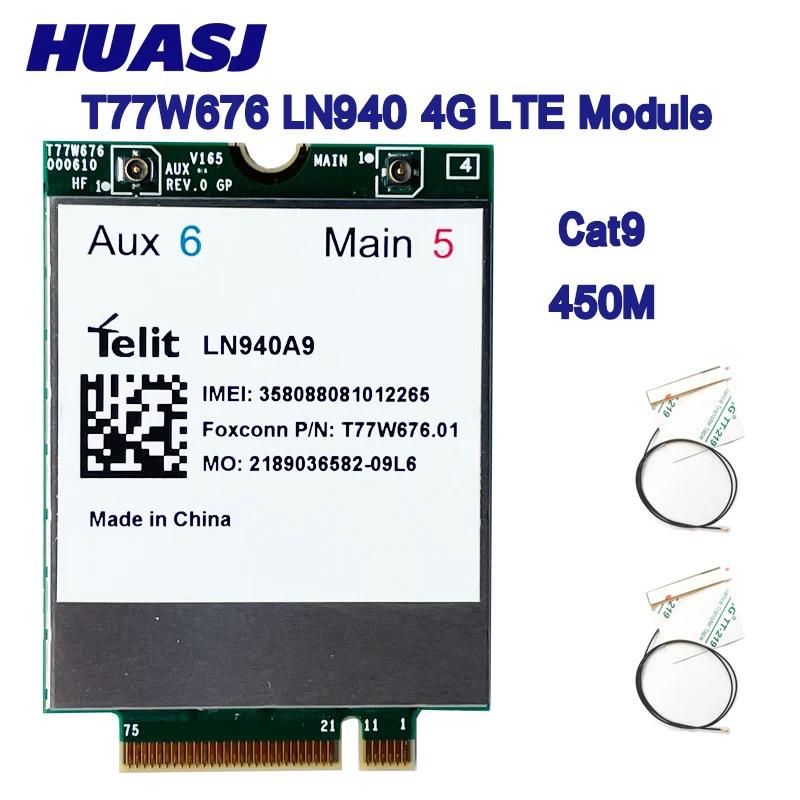 Ʈ USB Ϳ LTE 4G ī, X12 450Mbps 4G , T77W676 LN940